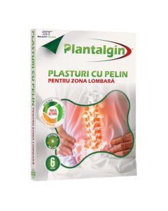 Plasturi cu Pelin lombari, Plantalgin, 6 bucati, Smart Touch 