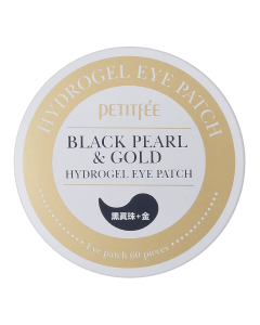 Plasturi de hidrogel cu perle negre si aur BLACK PEARL AND GOLD, 60 bucati, Petitfee