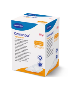 Plasturi sterili Cosmopor Transparent 5x7.2cm, 50 bucati, Hartmann