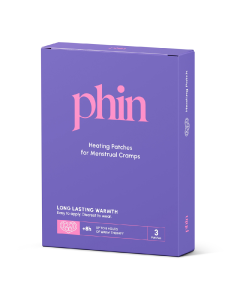 Plasturi termici menstruali, 3 bucati, Phin