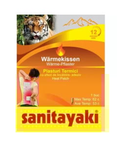 Plasturi termici cu efect de incalzire 12 ore 1 buc Sanitayaki