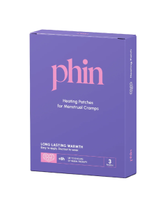Plasturi termici menstruali, 3 bucati, Phin
