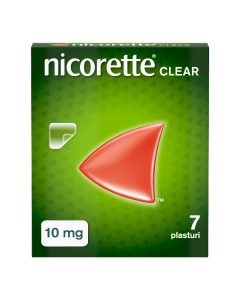 Nicorette Clear 10 mg, 7 plasturi 
