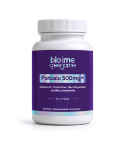 Potasiu gluconat, 500mg+, 30 capsule, Biome
