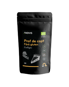 Praf de copt cu tartar fara Gluten Eco BIO, 50 g, Niavis