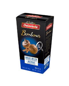 Praline ciocolata cu lapte, 150g, Delaviuda