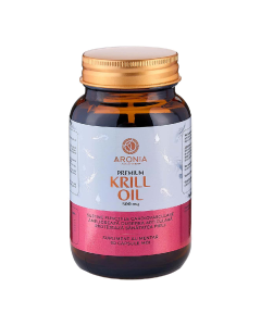 Premium Krill Oil, 500mg, 90 capsule moi, Aronia Charlottenburg