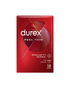 Prezervative Feel thin, 18 bucati, Durex