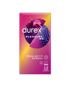 Prezervative Pleasure Me, 12 bucati, Durex