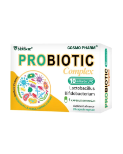 Probiotic Complex 10 miliarde UFC, 20 capsule, Cosmo Pharm