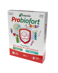 Probiofort Baby picaturi, 7,5ml, Benesio