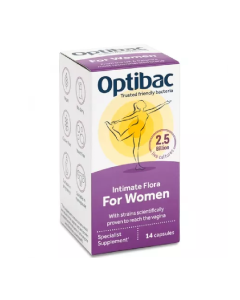Probiotic pentru flora vaginala, 14 capsule, OptiBac