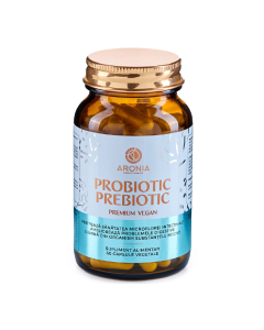 Probiotic Prebiotic Premium Vegan, 60 capsule, Aronia Charlottenburg