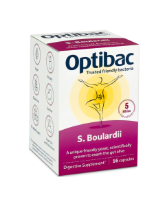 Probiotic Saccharomyces Boulardii, 16 capsule, OptiBac