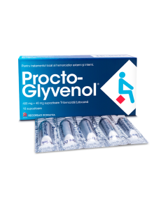 Procto-Glyvenol, 10 supozitoare