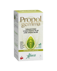 Propolgemma Spray fara alcool pentru adulti si copii, 30 ml, Aboca