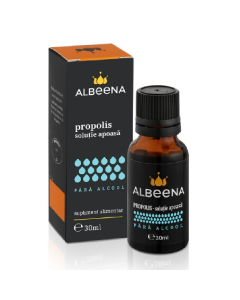 Propolis Solutie apoasa fara alcool, 30 ml, Albeena