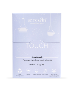 Prosoape faciale de unica folosinta Touch Face Towels, 50 bucati, Se:Reskin