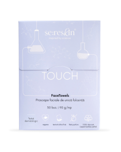 Prosoape faciale de unica folosinta Touch Face Towels, 50 bucati, Se:Reskin