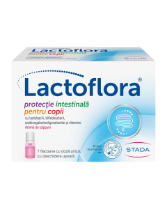 Protector intestinal pentru copii Lactoflora, 7*7 ml, Stada