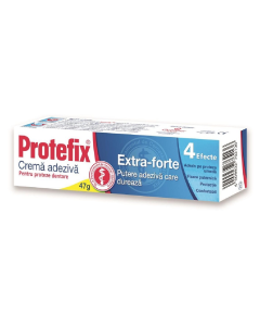 Protefix crema adeziva Extra-Forte, 47 g, Queisser Pharma