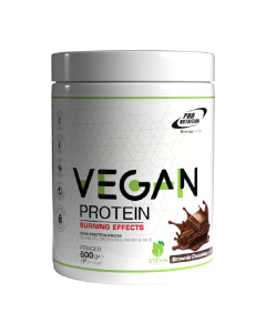 Mix proteic vegan pentru slabit Protein Burning Effects, 600g, Pro Nutrition