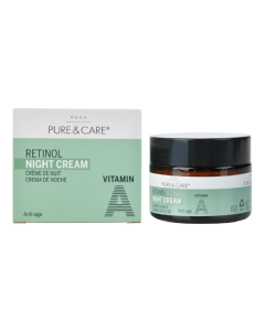 Crema noapte cu retinol, 50ml, Puca 