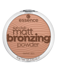 Pudra bronzanta mata Sun Club Matt Bronzing 02 - Sunny, 15g, Essence