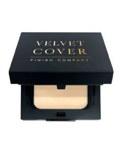 Pudra compacta Velvet Cover Finish Compact, Light Beige nr.21, 14 g, Dr Hedison