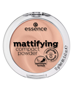 Pudra compacta matifianta Perfect Beige, 12g, Essence