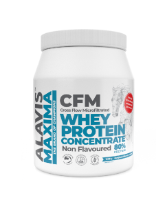 Pudra proteica CFM Whey Protein Concentrate 80%, 1500 g, Alavis Maxima