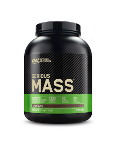 Gainer proteine din zer ON Serious Mass, Chocolate, 2.73 kg, Optimum Nutrition  