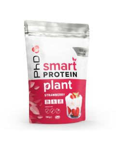 Pudra proteica vegetala Smart Protein Plant, Eton Mess, 500g, PhD