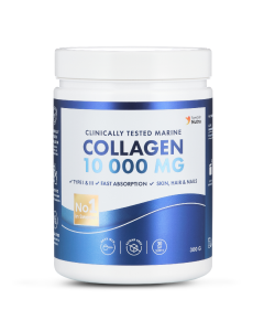 Colagen hidrolizat pulbere Fish 10000mg, Tip 1 si 3, 300g, Swedish Nutra