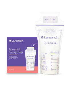 Pungi de stocare lapte matern, 50 pungi, Lansinoh