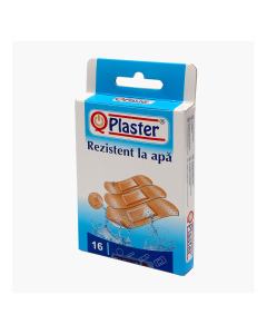 Plasturi rezistenti la apa, 16 bucati, Qplaster