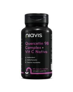 Quercetin 98 Complex + Vitamina C, 60 capsule, Niavis