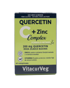 Quercetin C+Zn Complex, 60 tablete