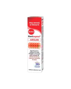 Spuma Raniseptol Arsuri S.O.S, 20% Panthenol, 150ml, Zdrovit