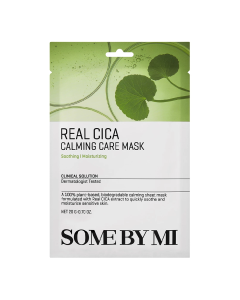 Masca de fata tip servetel Real Cica Calming Care Mask, 20g,  Some By Mi