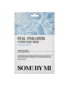 Masca de fata tip servetel Real Hyaluron Hydra Care Mask, 20g, Some By Mi
