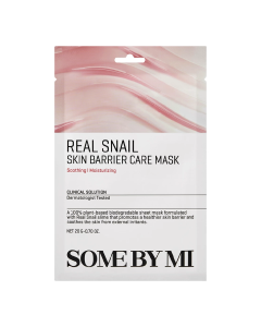 Masca de fata Real Snail Skin Barrier Care Mask, 20g, Some By Mi