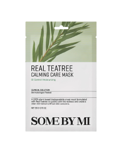 Masca de fata Real Teatree Calming Care Mask, 20g, Some By Mi