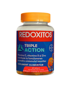 Redoxitos Triple Action, 60 jeleuri, Bayer