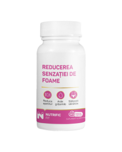 Reducerea senzatiei de foame, 60 capsule vegetale, Nutrific