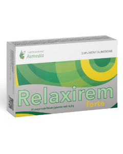 Relaxirem Forte 30 comprimate, Remedia