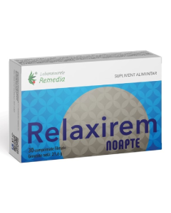 Relaxirem Noapte, 30 comprimate, Remedia
