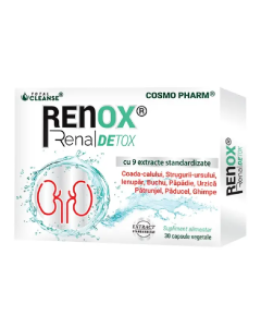 Renox Renal Detox, 30 capsule, Cosmopharm