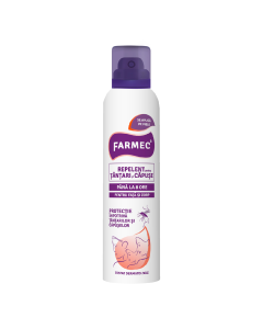 Repelent pentru tantari si capuse, 150ml, Farmec