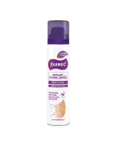 Repelent pentru tantari si capuse, 75 ml, Farmec